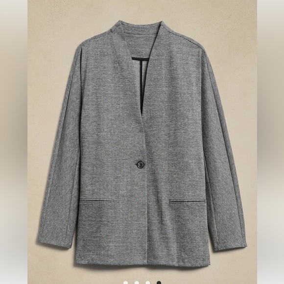 Banana Republic Nailhead textured blazer - Picture 3 of 5